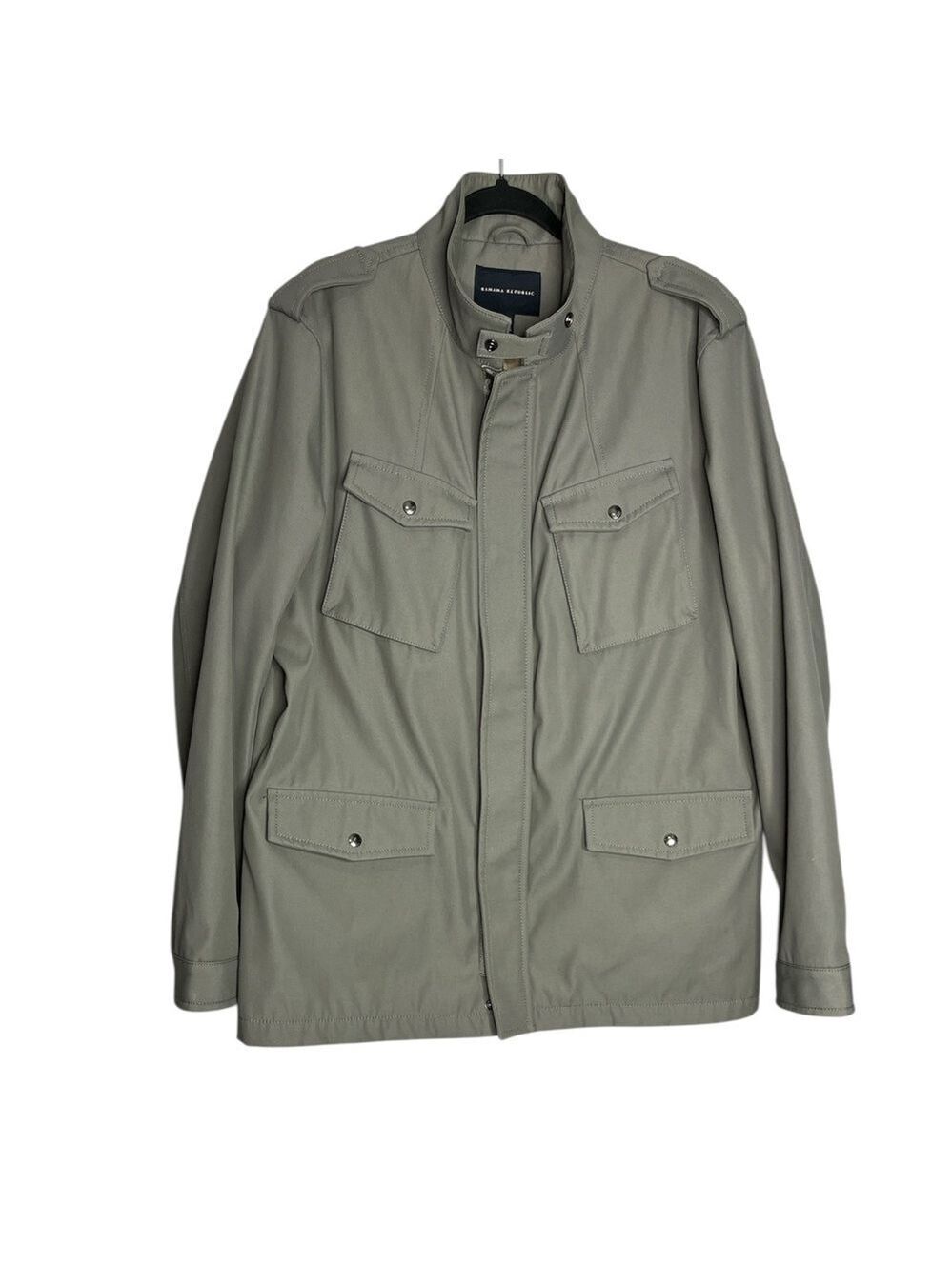 Banana Republic Military Inspired Utility Field Jacket water Resistant, size XL